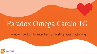 Paradox omega cardio TG