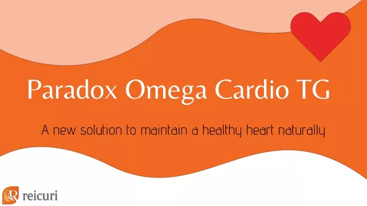 paradox omega cardio tg