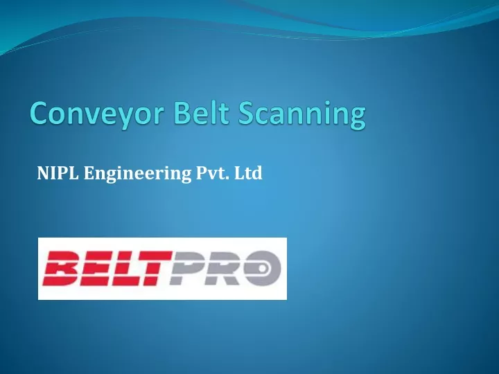 conveyor belt scanning