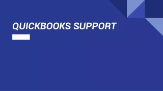 Quickbooks Support team number