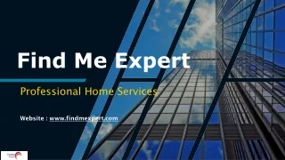 Professional Home Services by Findmexpert