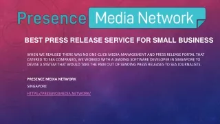 Best Press Release Service For Small Business