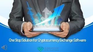 Cryptocurrency Exchange Software - Blockchain App Factory