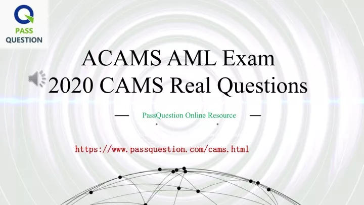 acams aml exam 2020 cams real questions