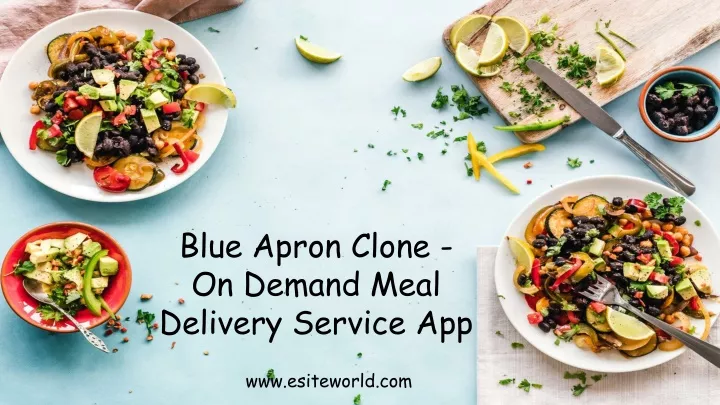 blue apron clone on demand meal delivery service