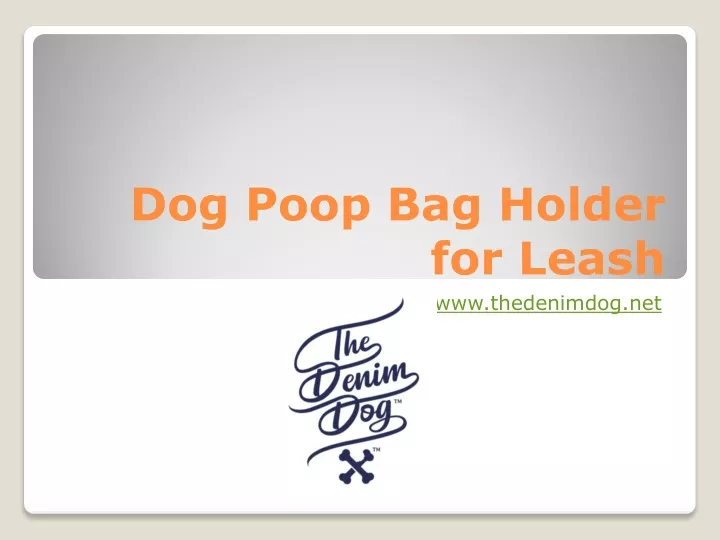 dog poop bag holder