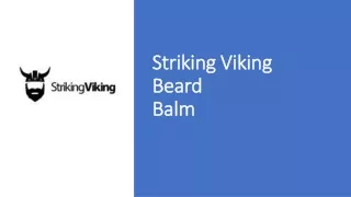 Striking Viking Beard Balm