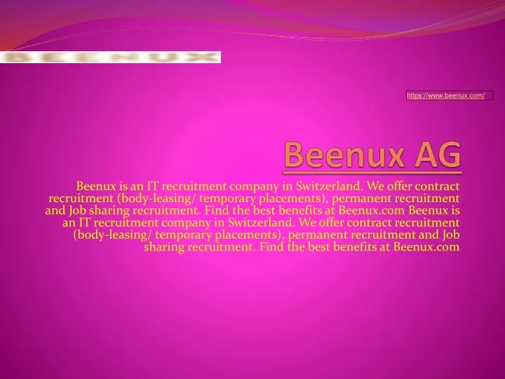 beenux ag