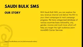Do you need sms in saudi arabia? saudibulk sms is the best bulk sms provider in saudi arabia