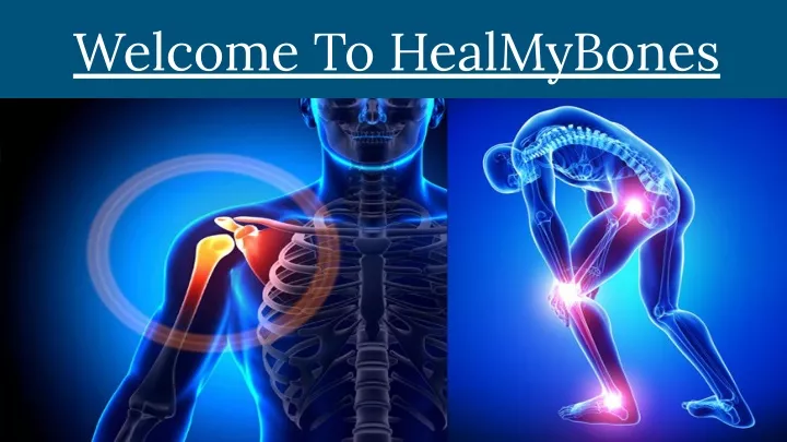 welcome to healmybones