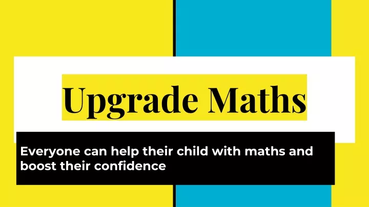 upgrade maths