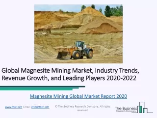 global global magnesite mining magnesite mining