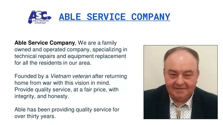 able service company