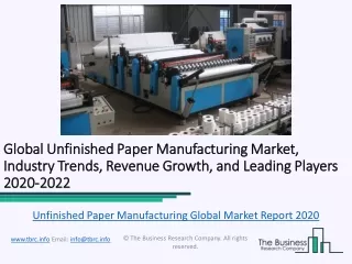 global global unfinished paper manufacturing
