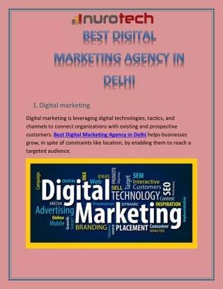 1 digital marketing