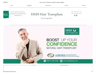 Best hair transplant