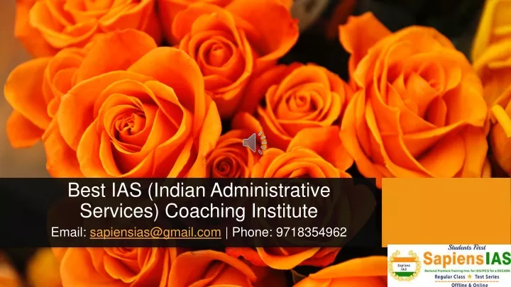 best ias indian administrative services coaching institute