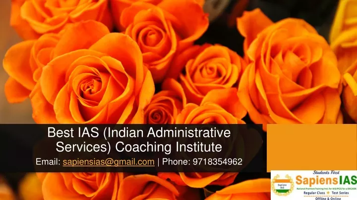 best ias indian administrative services coaching