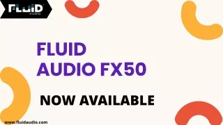 fluid audio fx50
