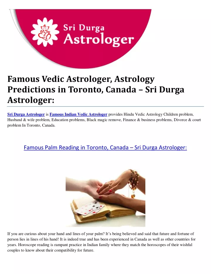 famous vedic astrologer astrology predictions