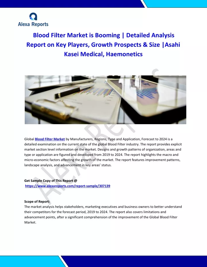 blood filter market is booming detailed analysis