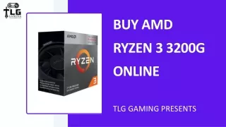 BUY AMD RYZEN 3 3200G ONLINE