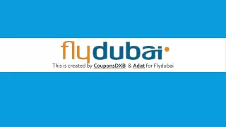 Where to Find Flydubai Coupon Code