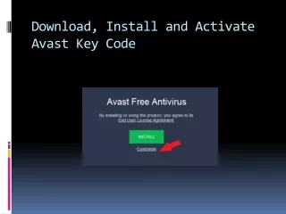 download install and activate avast key code