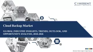 cloud backup market