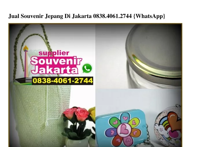 jual souvenir jepang di jakarta 0838 4061 2744