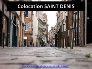 Colocation SAINT DENIS