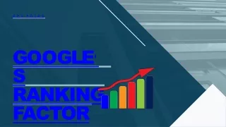 Google's Ranking Factor 2020