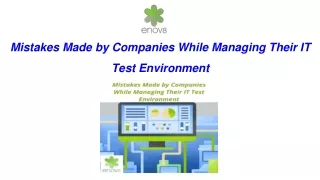 mistakes made by companies while managing their