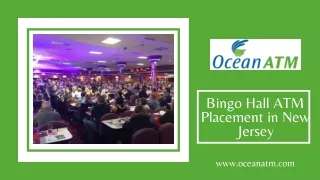 Bingo Hall ATM Placement in New Jersey | ATM Machine for Sale