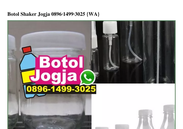 botol shaker jogja 0896 1499 3025 wa