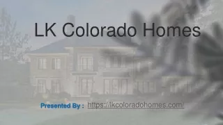 Real Estate Listings in Colorado Springs | LK Colorado Homes Realty