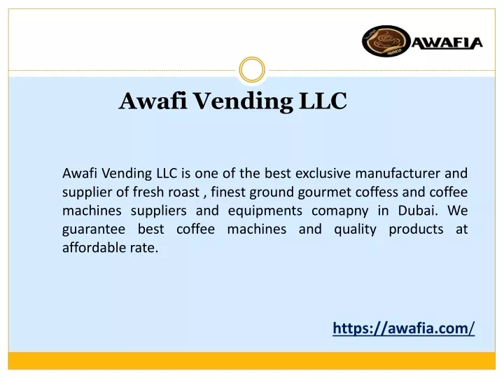 awafi vending llc