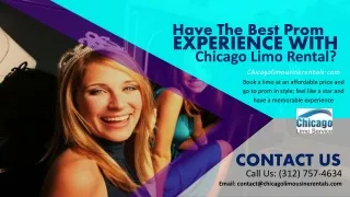 Have the Best Prom Experience with Chicago Limo Rental