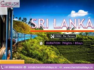 Book Sri Lanka Tour Packages from Delhi India | Sri Lanka Holiday Package