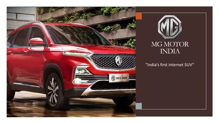 mg motor india