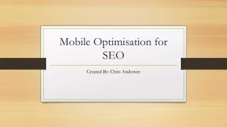 Mobile Optimization for SEO | Buy My Backlinks