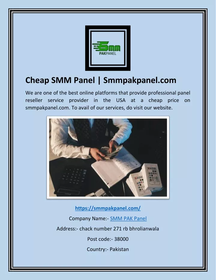 cheap smm panel smmpakpanel com