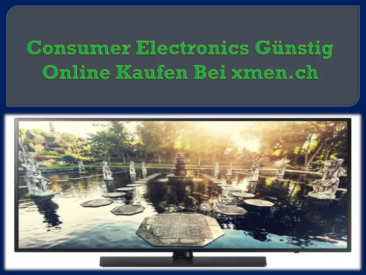 consumer electronics g nstig online kaufen bei xmen ch