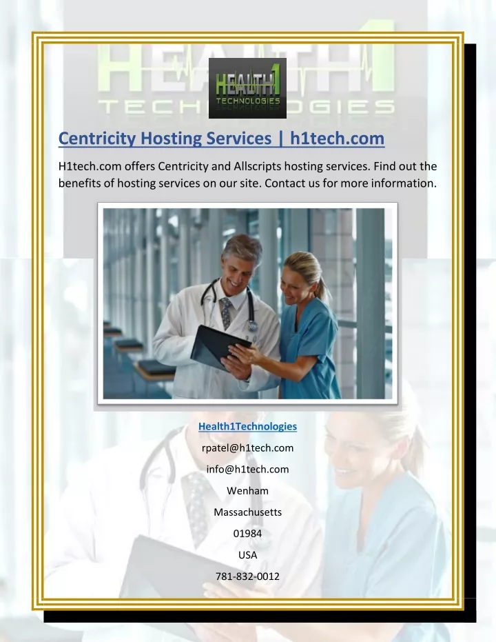 centricity hosting services h1tech com