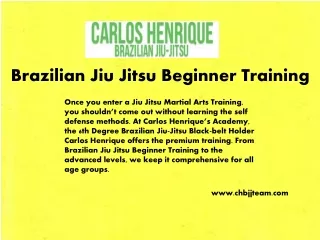 Chbjjteam.com - Brazilian Jiu Jitsu Beginner Training