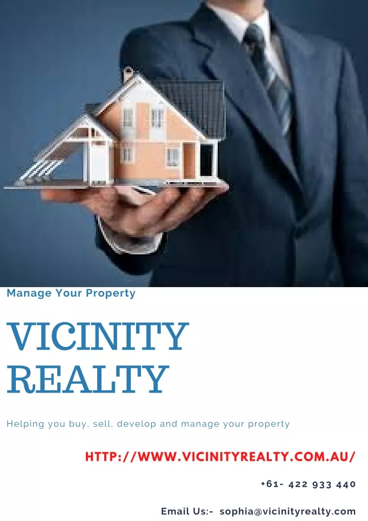 manage your property vicinity realty