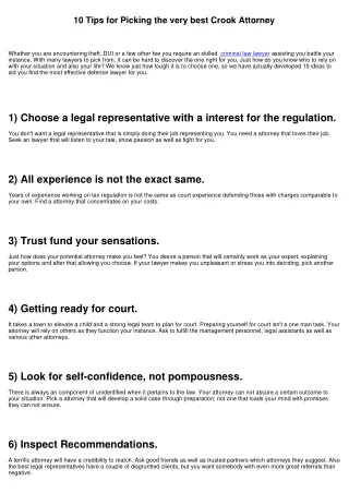 10 Tips for Choosing the BEST Wrongdoer Legal Representative