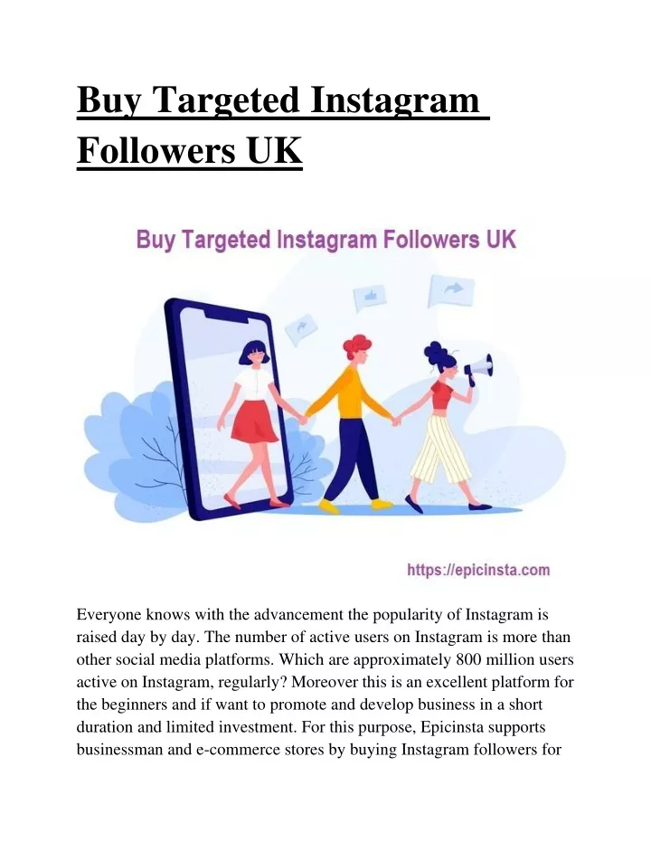 buy targeted instagram followers uk