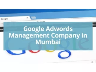 Google Adwords Management Company in Mumbai