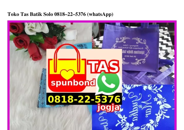 toko tas batik solo 0818 22 5376 whatsapp